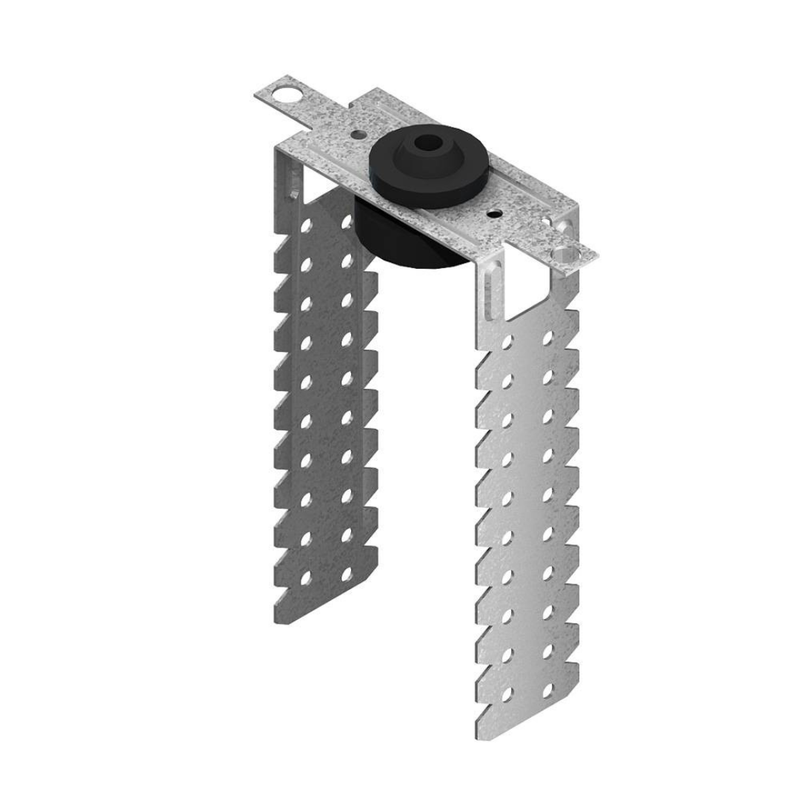 Brida acustica de fixare 1x125mm pentru profil CD 60/27