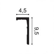 Bagheta duropolymer CX215 LEDGE (9.5cm) (2.6m)