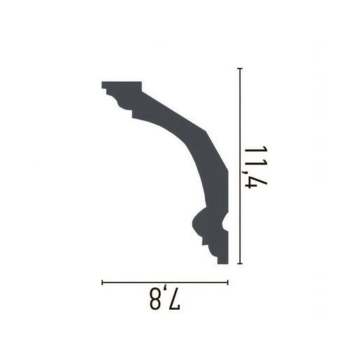 Bagheta poliuretan P832