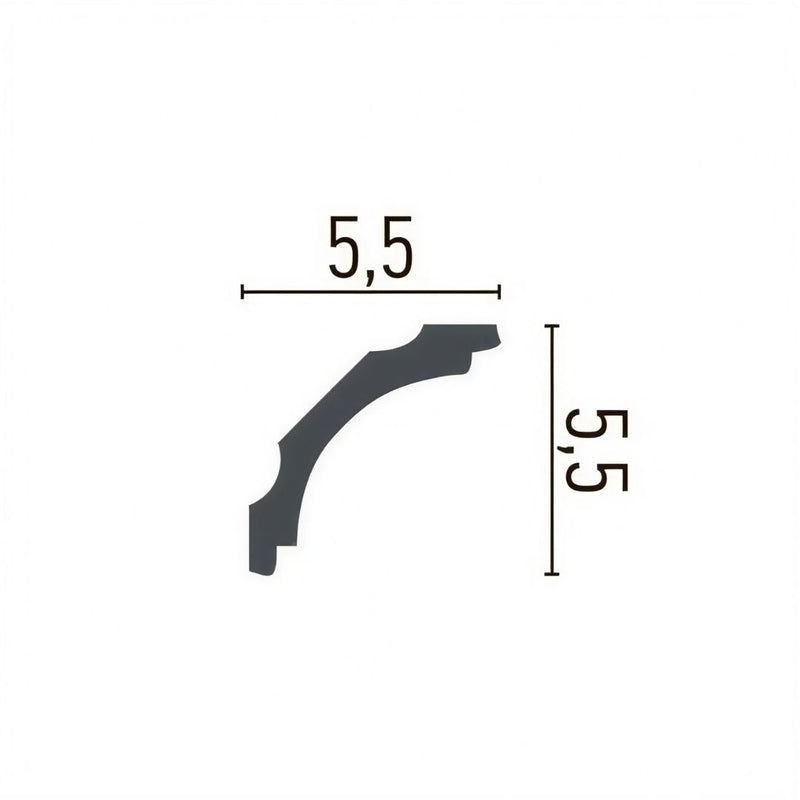 Карниз P904 (5.5cm) (2m)