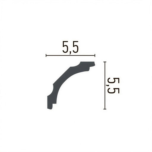 Карниз P904 (5.5cm) (2m)
