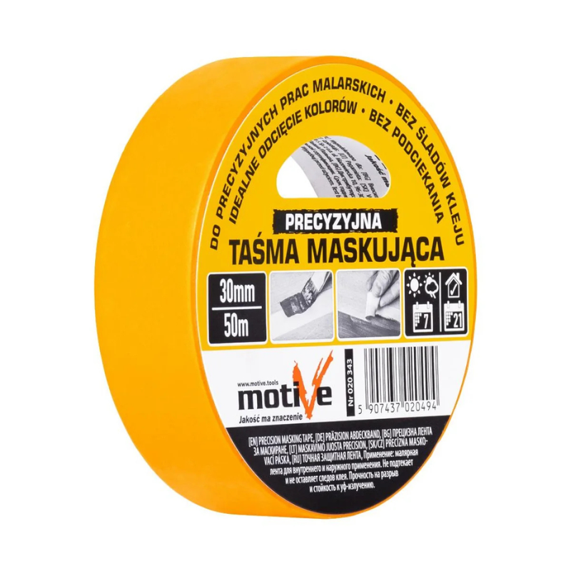 Bandă de mascare Motive Precizie 30mm*50m