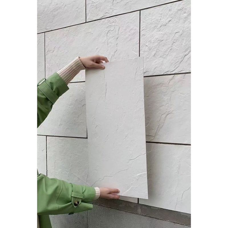 Panou Ceraflex Rockcut Stone, Off White 100, 120x60cm