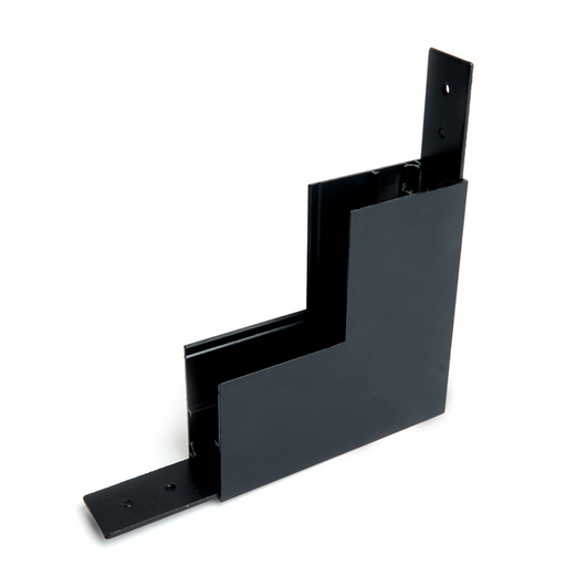 Conector negru sina tracklight vertical exterior LD2002 Feron
