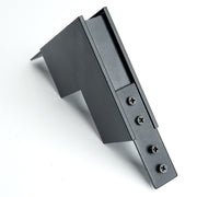 Conector negru sina tracklight vertical exterior LD2002 Feron