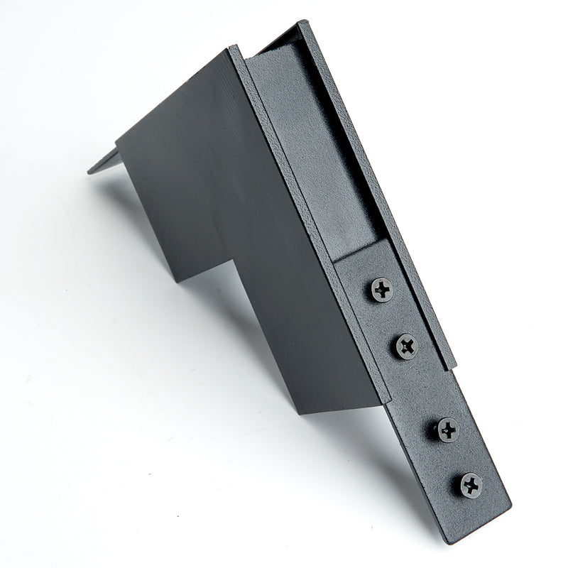 Conector negru sina tracklight vertical exterior LD2002 Feron