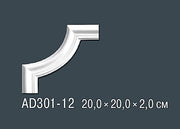 Cornier decorativ din poliuretan AD301-12