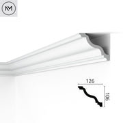 Cornișă NOËL & MARQUET, WALLSTYL, WT11 (10,6cm) (2m)