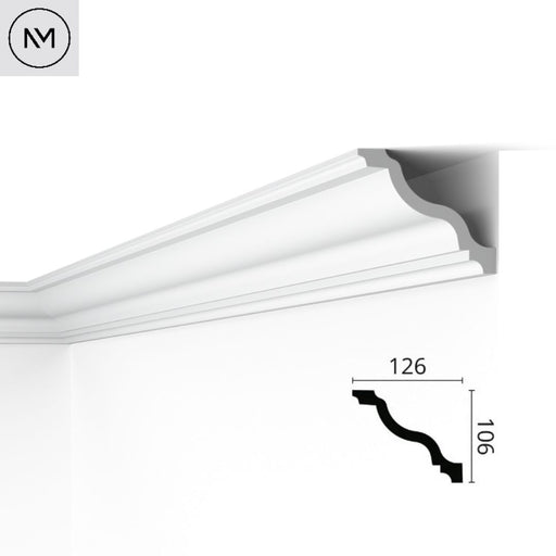 Cornișă NOËL & MARQUET, WALLSTYL, WT11 (10,6cm) (2m)