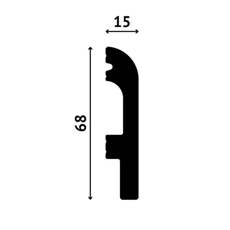 Plinta DecoSTAR SK-38 Chisinau