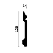 Plinta DecoSTAR SK43 (12cm) (2m) Chisinau