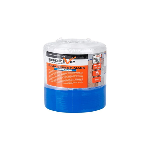 Folia cu bandă mascare Speedy Mask Promask 550mm\20m Motive