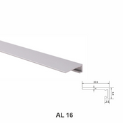 Mini plintus AL16 silver