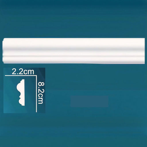 Molding poliuretan AD338 (8.2cm) (2.4m)