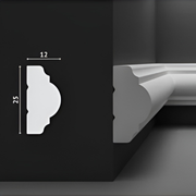 Molding Duropolymer DecoSTAR SK1 (2.5cm) (2m)