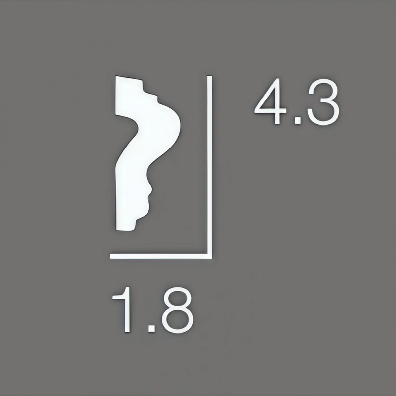 Molding Duropolymer JX60 (4.3cm) (2m)