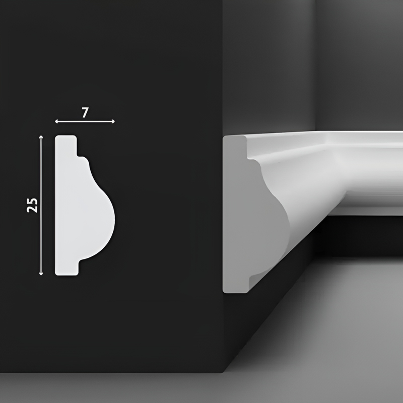 Molding duropolymer DecoSTAR SK13 (2.5cm) (2m)