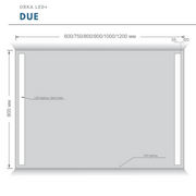Oglinda ORKA LED+ Due PHKX030203 Antiaburire