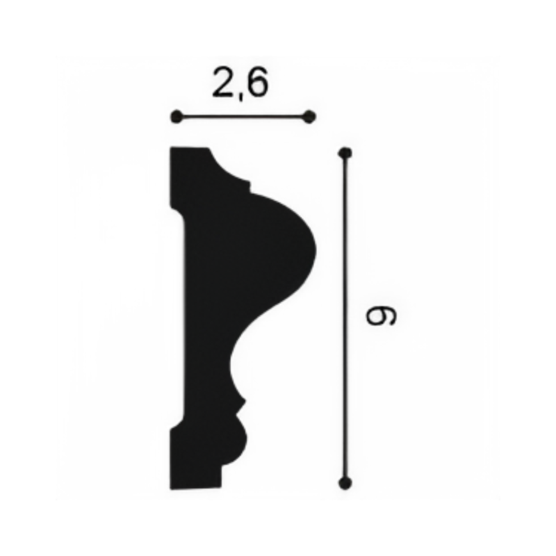 Molding P8020 Orac decor