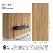 Panou de perete SPC Fluted Burbon WMSLS 208