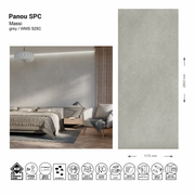 Panou de perete SPC Massi Grey WMS 525C Moldova