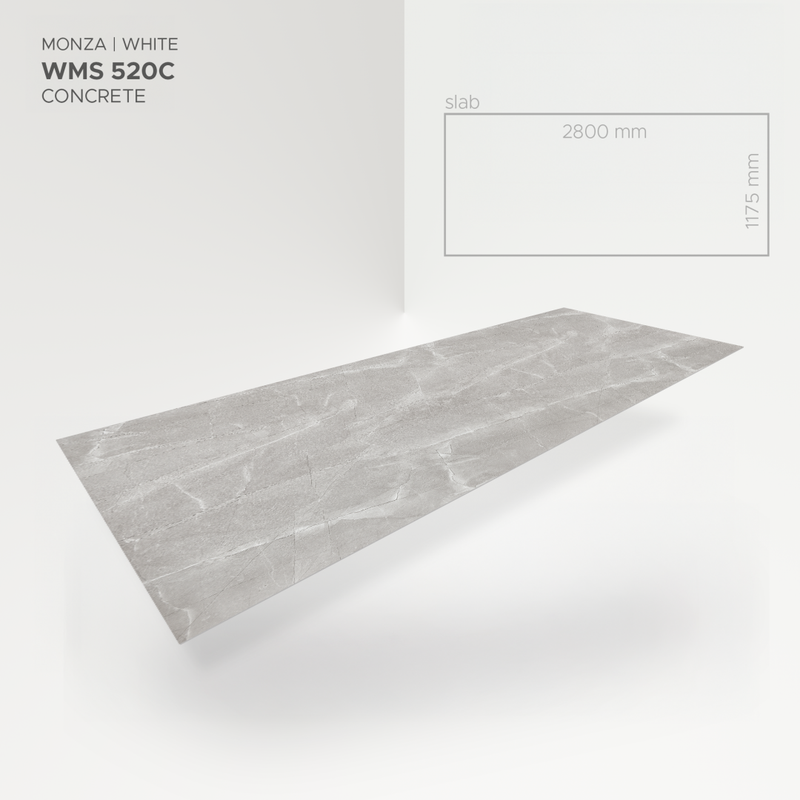 Panou de perete SPC Monza White WMS 520C (1175х2800х4mm)