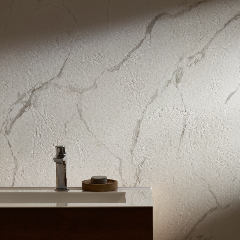 Panou de perete SPC Pietra Santa White WMS 538C (1175х2800х4mm)
