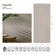 Panou de perete SPC Tweed Sand WMS 527S (1175х2800х4mm)