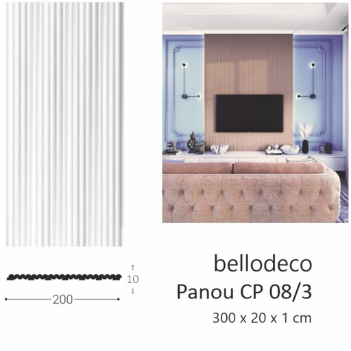 Panou decorativ CP 08/3 Bellodeco