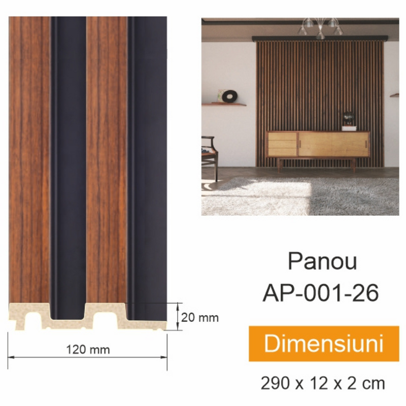 Panou decorativ AP 001-26 Decolux