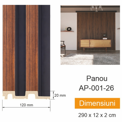 Panou decorativ AP 001-26 Decolux