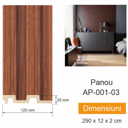 Panou decorativ AP 001-3 Decolux