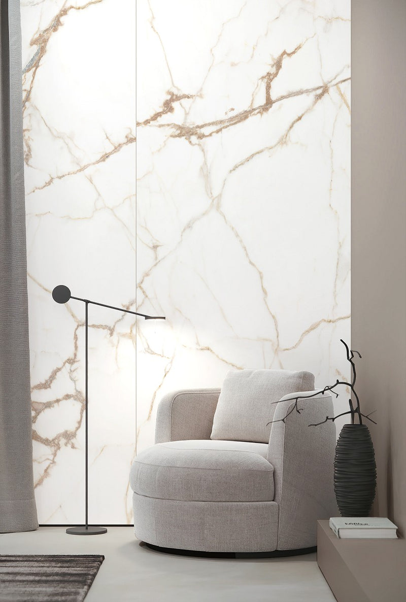 Panou decorativ SPC R192 Bianco Gold (2800x1230x4mm)