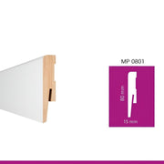 Plinta MDF Arbiton MP0801 Paint It (8cm) (2.4m)