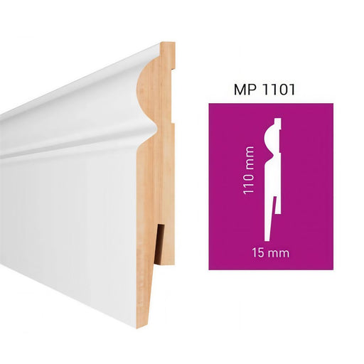 Плинтус MDF Arbiton MP1101 Paint It Кишинев