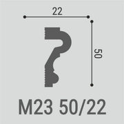 Plintă de perete XPS M23 (5cm) (2m)