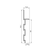 Plinta montare ascunsa F1.M1060