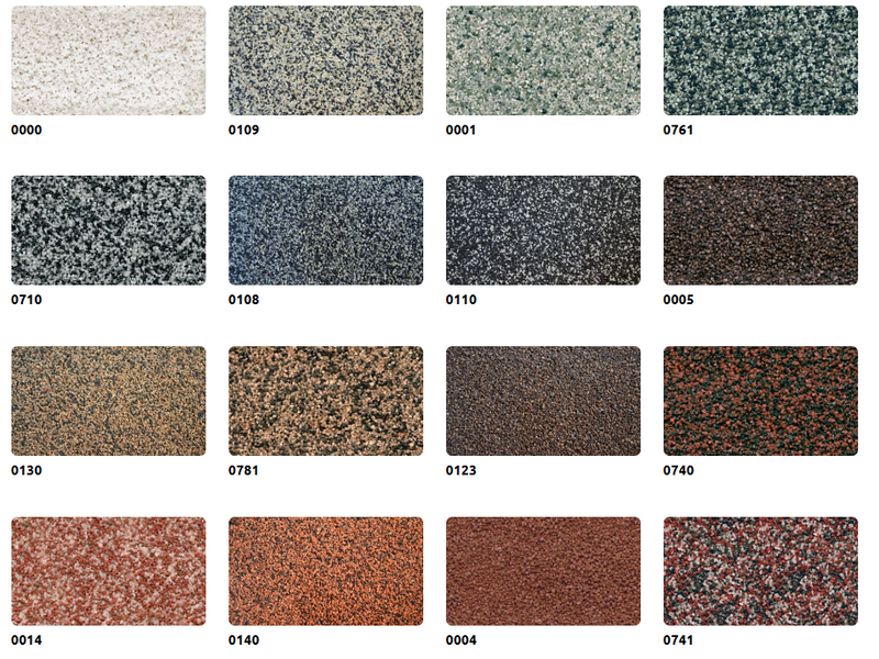 Tencuială decorativă tip mosaic weber mozaik