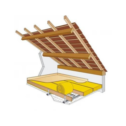 Vata minerala de sticlă ISOVER RIO PLUS 0.04(WmK)