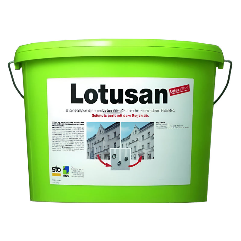 Самоочищающаяся краска с водоотталкивающим эффектом Lotusan
