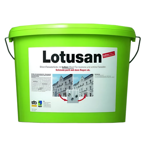 Самоочищающаяся краска с водоотталкивающим эффектом Lotusan