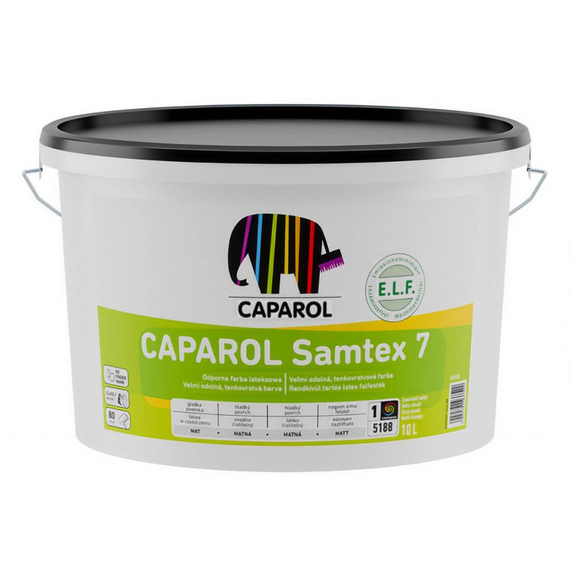 Vopsea lavabilă semi-mată Samtex 7 Caparol Moldova