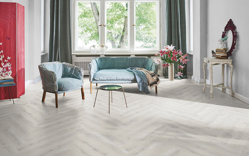 Laminat stejar alb vintage