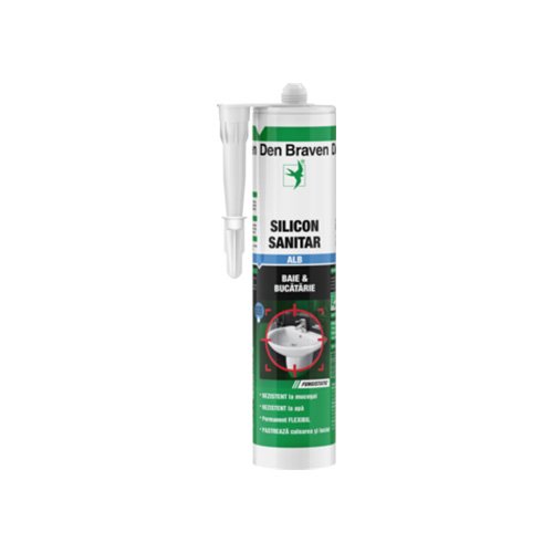 Silicon sanitar Alb 280ml