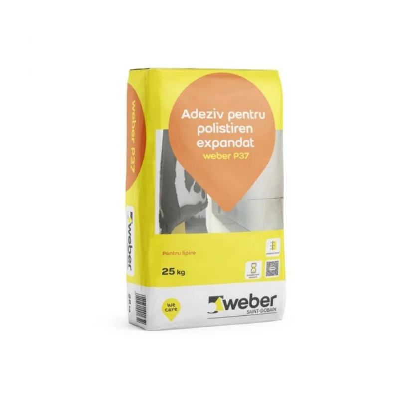 Adeziv pentru polisteren expandat weber p37