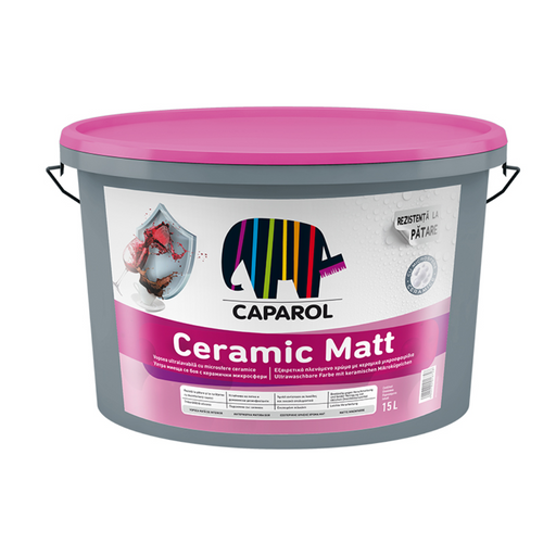 Vopsea ultralavabilă cu microsfere ceramice Ceramic Matt CAPAROL