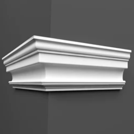 Cornisă decorativă petru fatada (160x100x2000mm) KR117