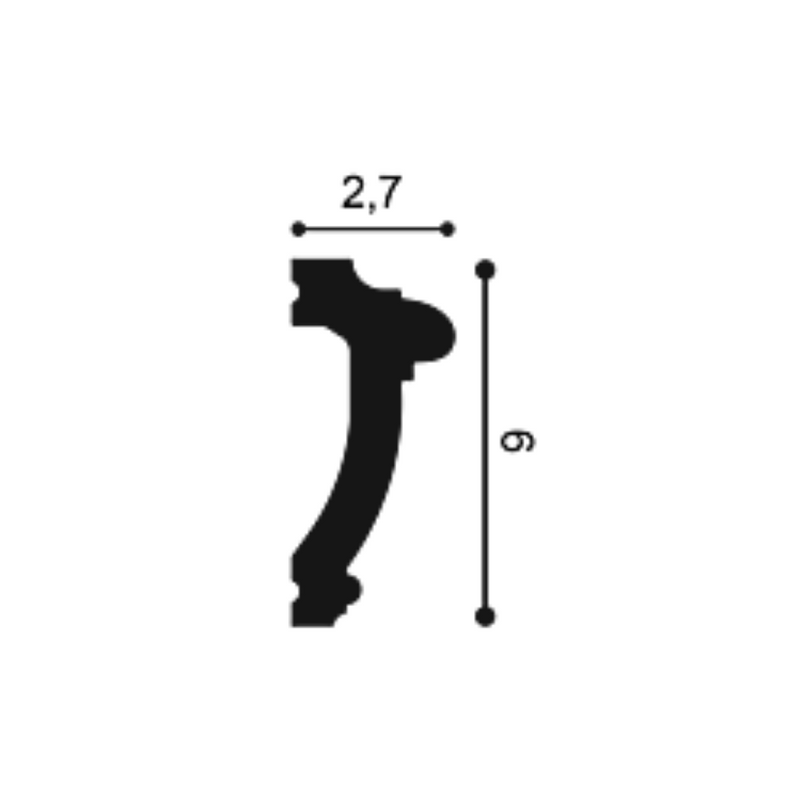 Molding Duropolimer PX113 - Madew Decor - Finisaje pentru casa ta 