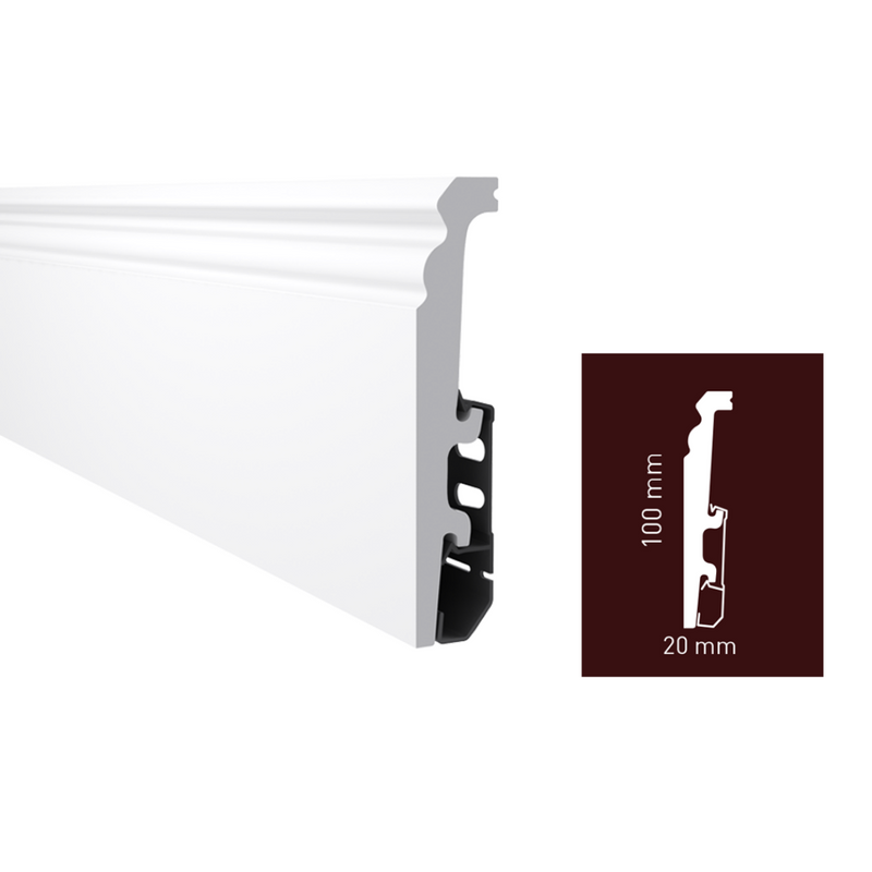 Plinta VЕGА P1030 (10cm) 2.4m ARBITON