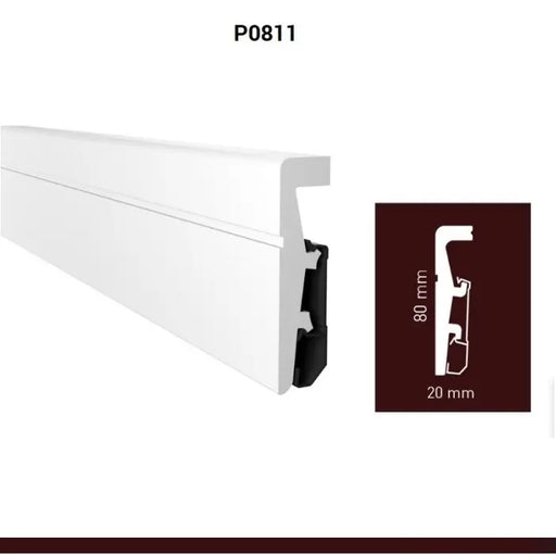 Plinta ARBITON, VЕGА P0811 80x20 2.4m